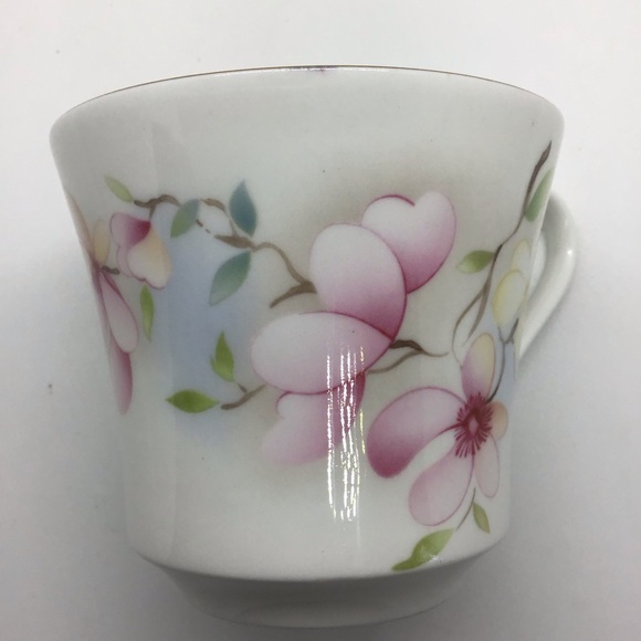Jason Works Nanrich Pottery Fine Bone China Tea Cup & Saucer England Dogwood - Picture 8 of 10